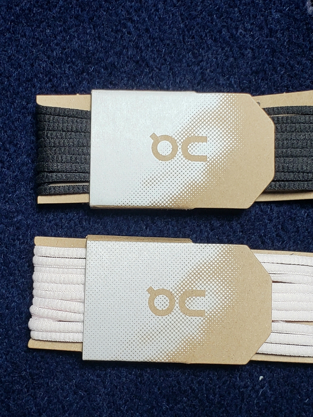 Elastic ON Sneaker Laces - Black & Light Pink